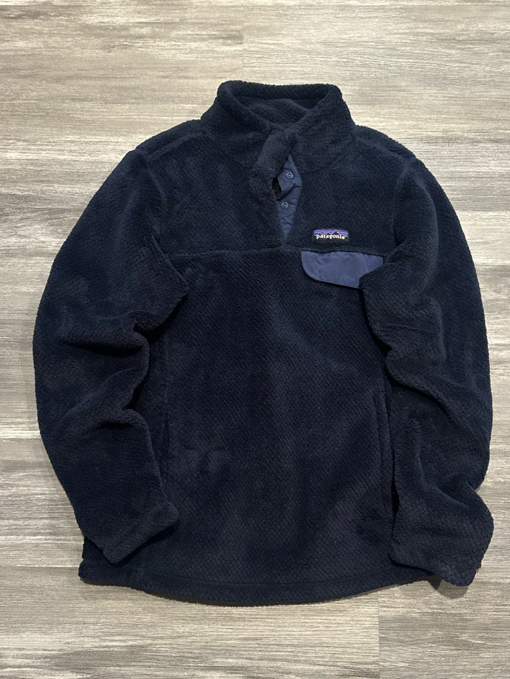 Patagonia Navy Snap-T Fleece Pullover X-Small